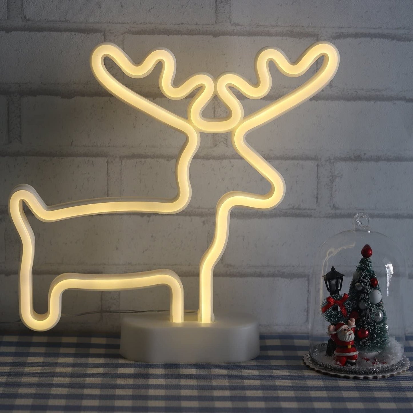 Light Up Reindeer | LED Neon Sign