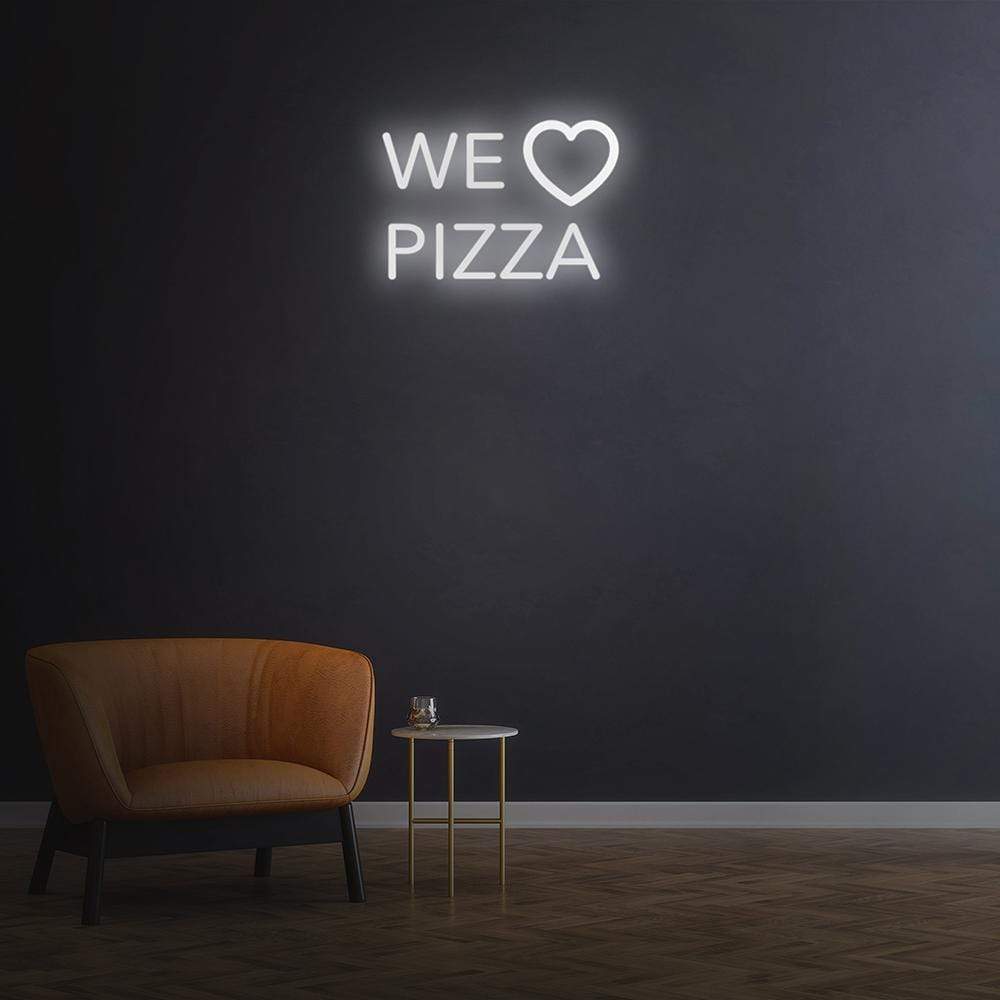 We Love Pizza | LED Neon Sign