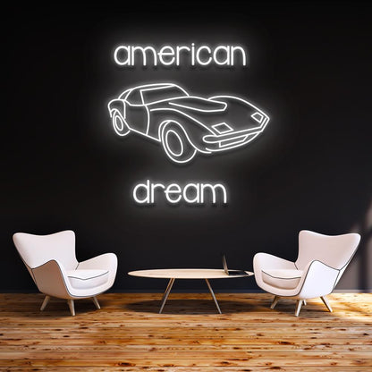 American Dream Car | LED Neon Sign