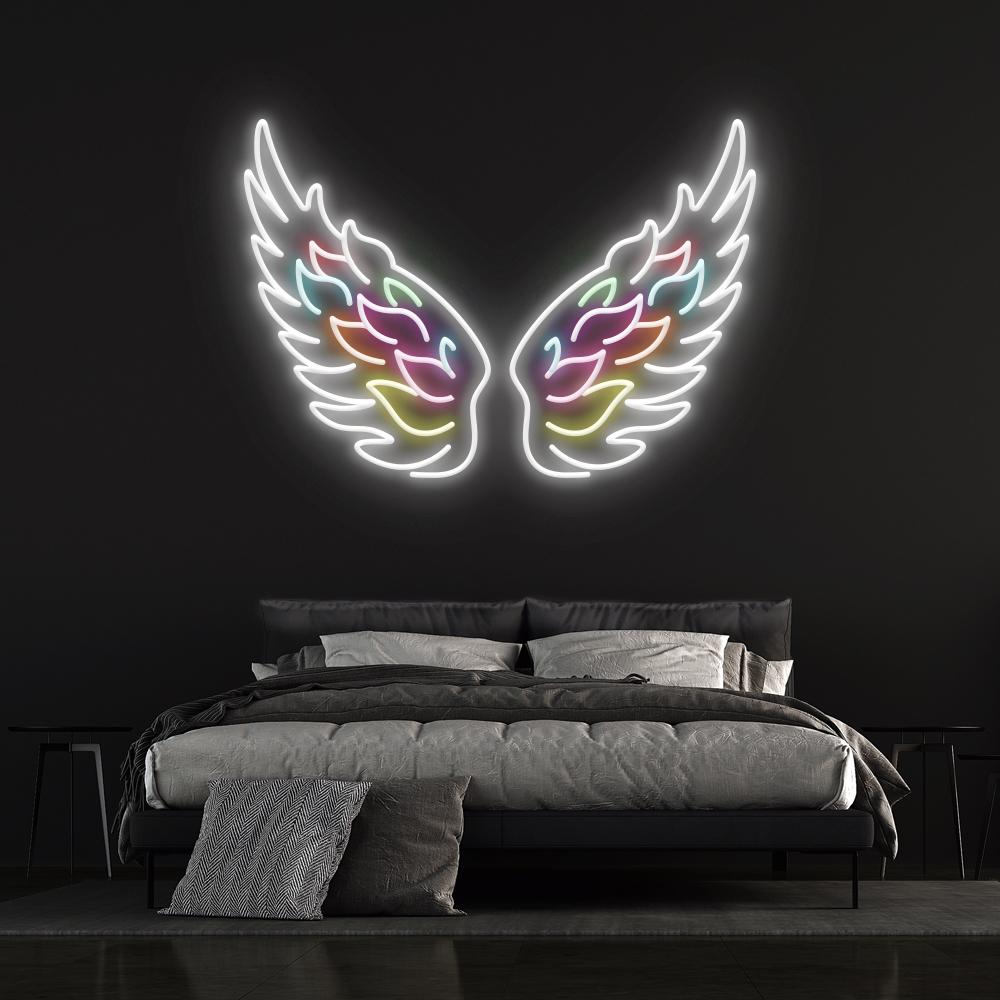 Angel Wings LED Neon Sign