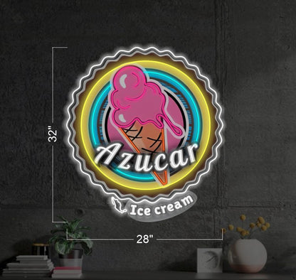 Azucar Ice cream | LED Neon Sign