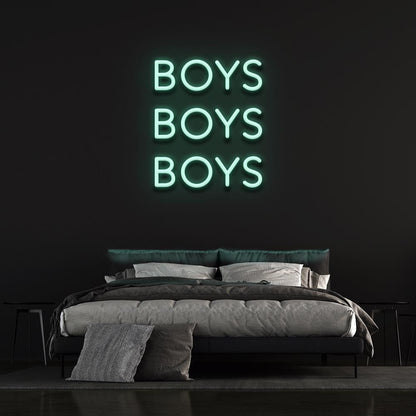 Boys Boys Boys | LED Neon Sign