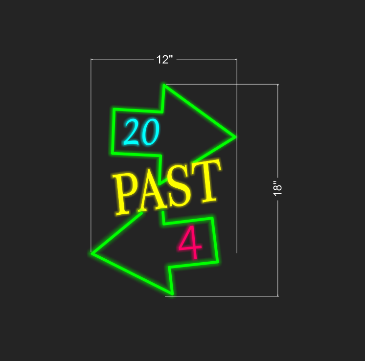 20 PAST 4 | LED Neon Sign