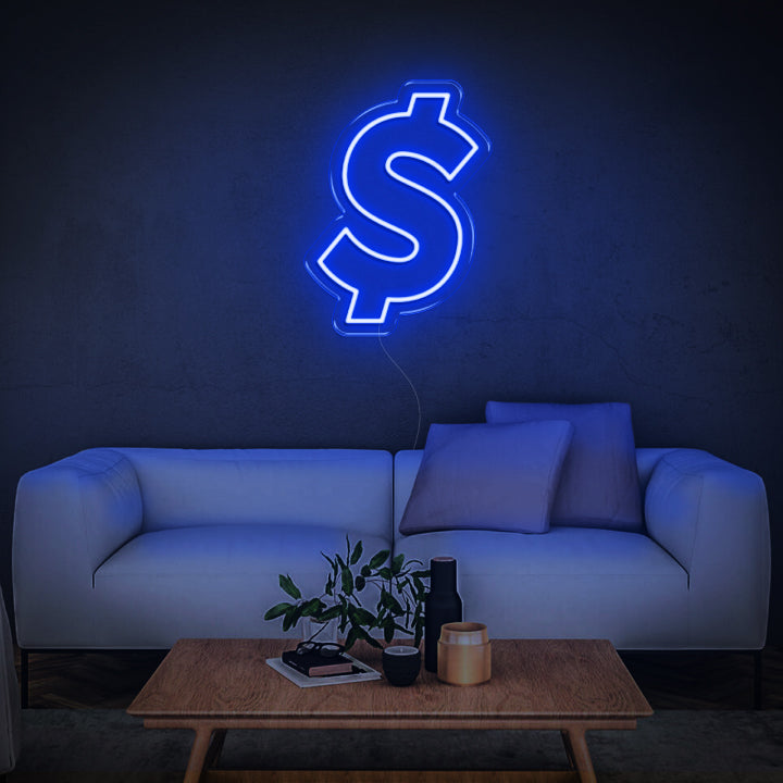 'Dollar' | LED Neon Sign