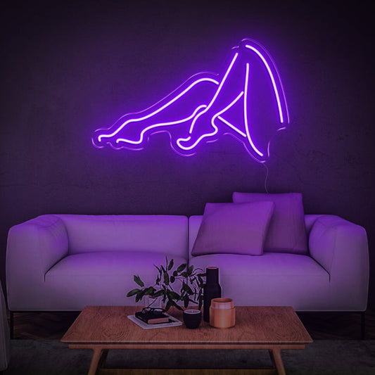 'Female Legs' | LED Neon Sign