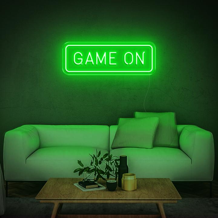 'Game On' | LED Neon Sign