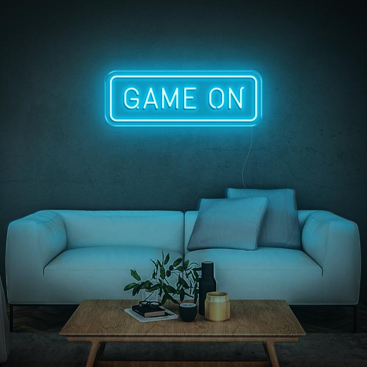 'Game On' | LED Neon Sign