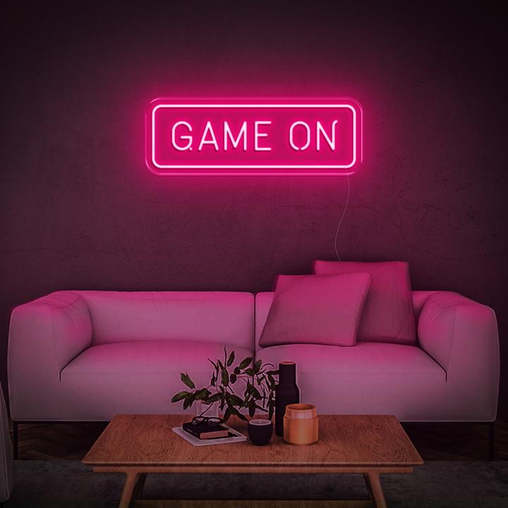 'Game On' | LED Neon Sign