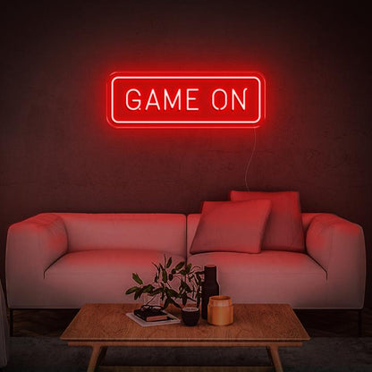 'Game On' | LED Neon Sign