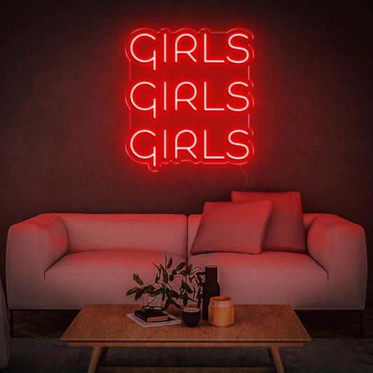 'GIRLS' | LED Neon Sign