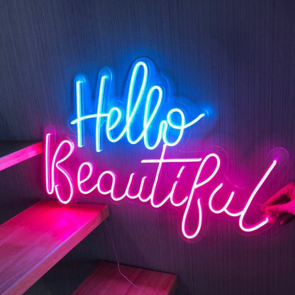 Hello Beautiful | LED Neon Sign