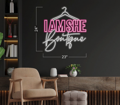 I AM SHE BOUTIQUE | LED Neon Sign