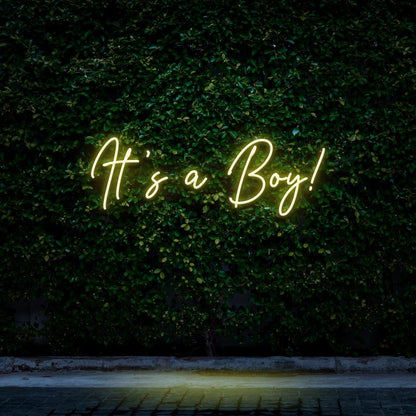 It's a Boy! | LED Babyshower Neon Sign