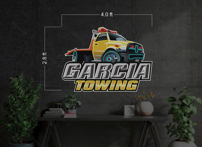 Garcia Towing | LED Neon Sign