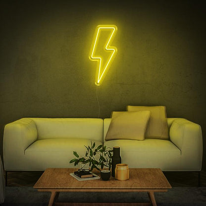 'Lightning Strike' | LED Neon Sign