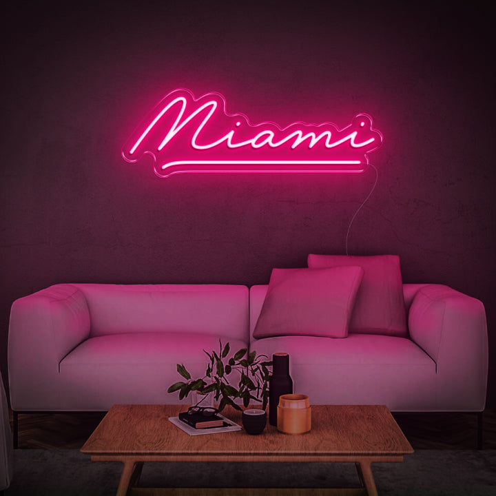 'Miami' | LED Neon Sign