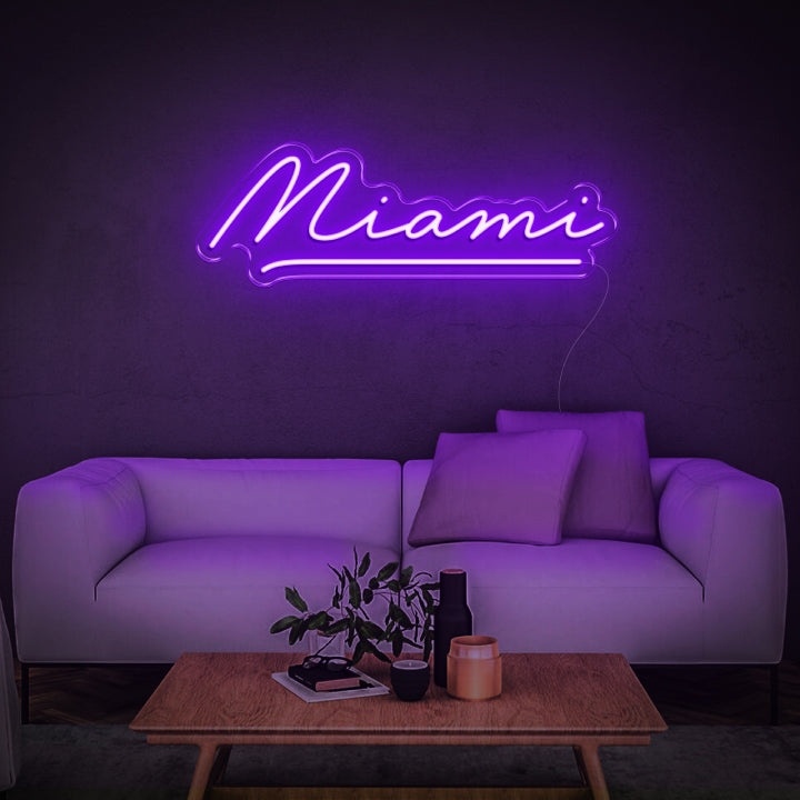 'Miami' | LED Neon Sign