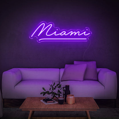 'Miami' | LED Neon Sign