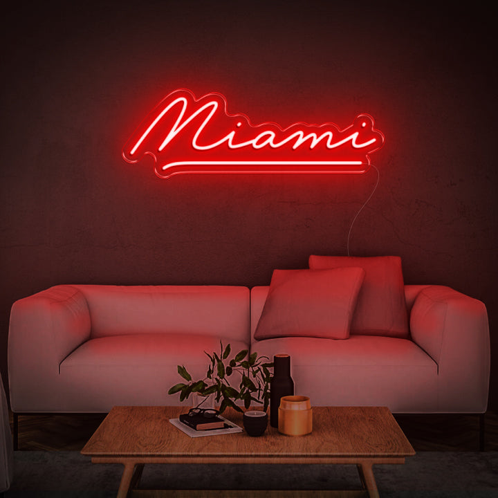 'Miami' | LED Neon Sign