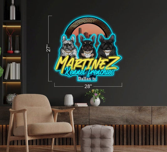 Martinez Logo| LED Neon Sign_K