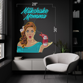 MILKSHAKE MOMMA | LED Neon Sign