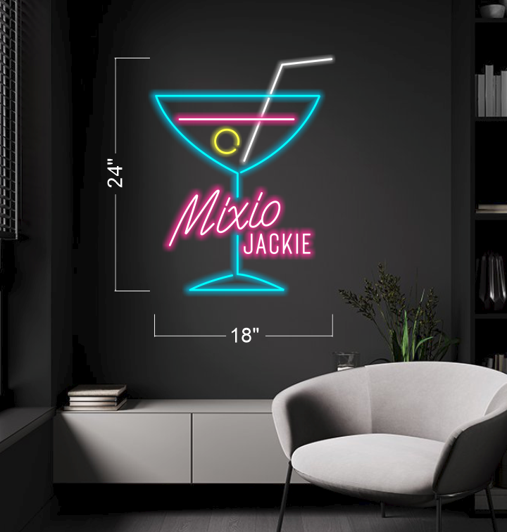 MIXIO JACKIE | LED Neon Sign