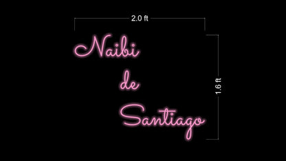 Naibi de Santiago | LED Neon Sign