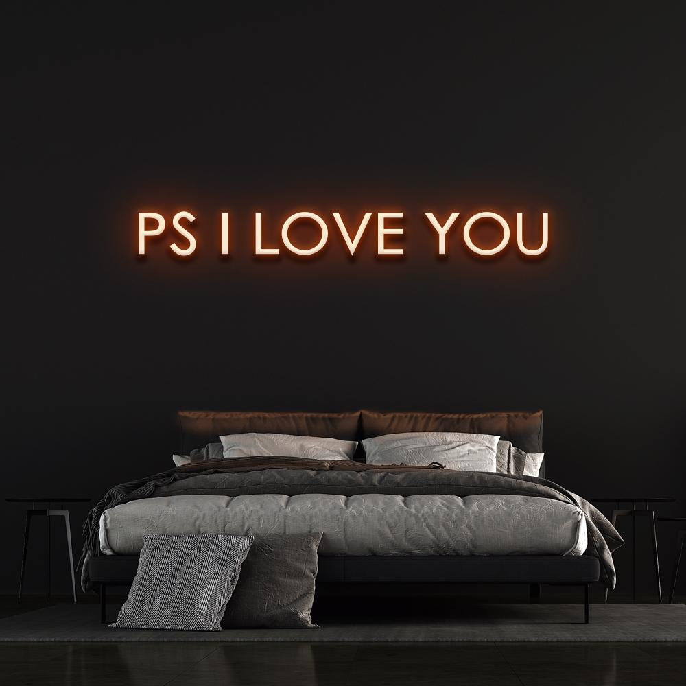 P.S I love you | LED Neon Sign