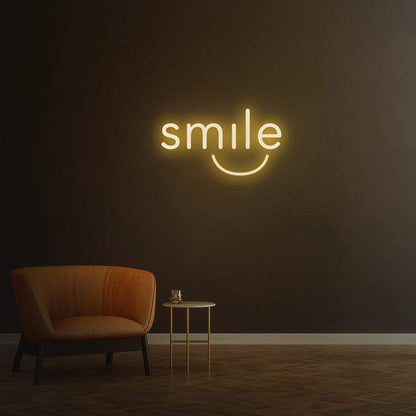 Smile | LED Neon Sign