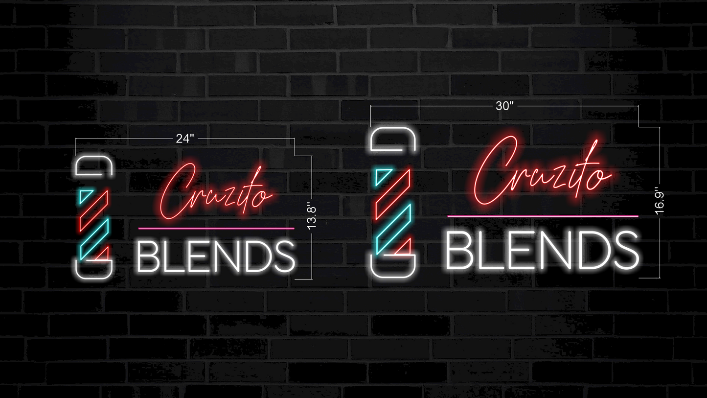 Cruzito Blends | LED Neon Sign