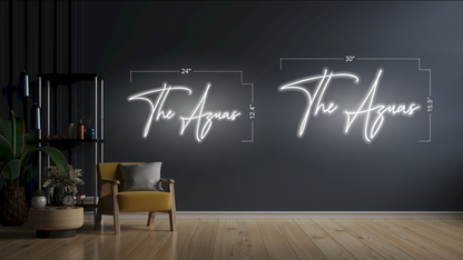 The Azuas | LED Neon Sign