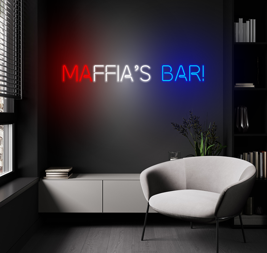 Maffia’s bar! | LED Neon Sign