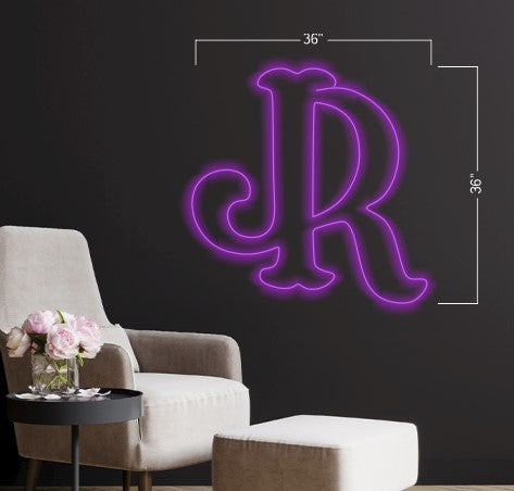 R logo | LED Neon Sign