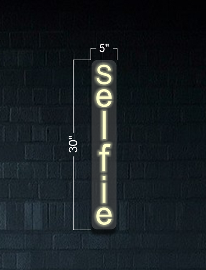 Selfie | LED Neon Sign