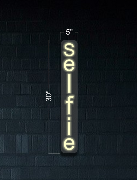 Selfie | LED Neon Sign