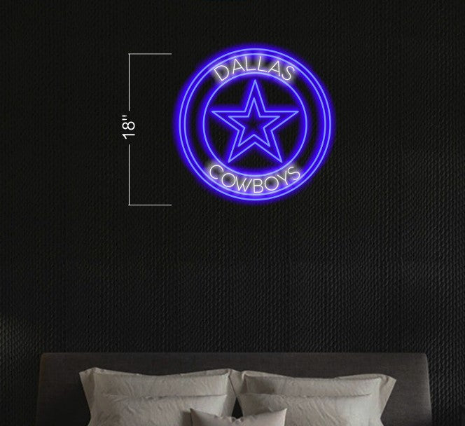 Dallas cowboy star | LED Neon Sign