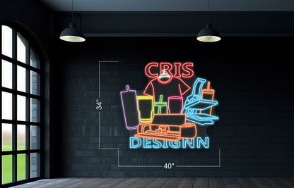 CRIS DESIGNN LOGO | LED Neon Sign