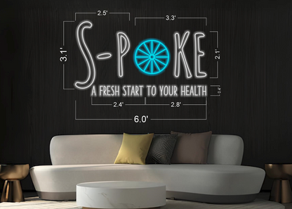 SPOKE | LED Neon Sign