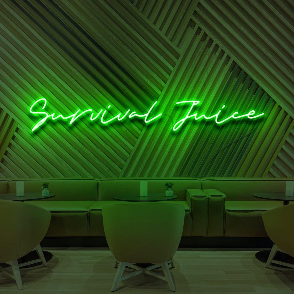 Survival Juice | LED Neon Sign