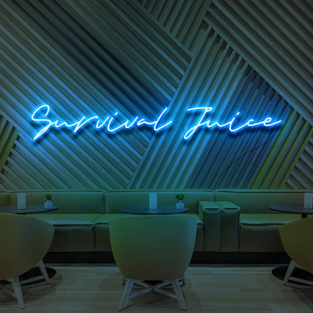 Survival Juice | LED Neon Sign