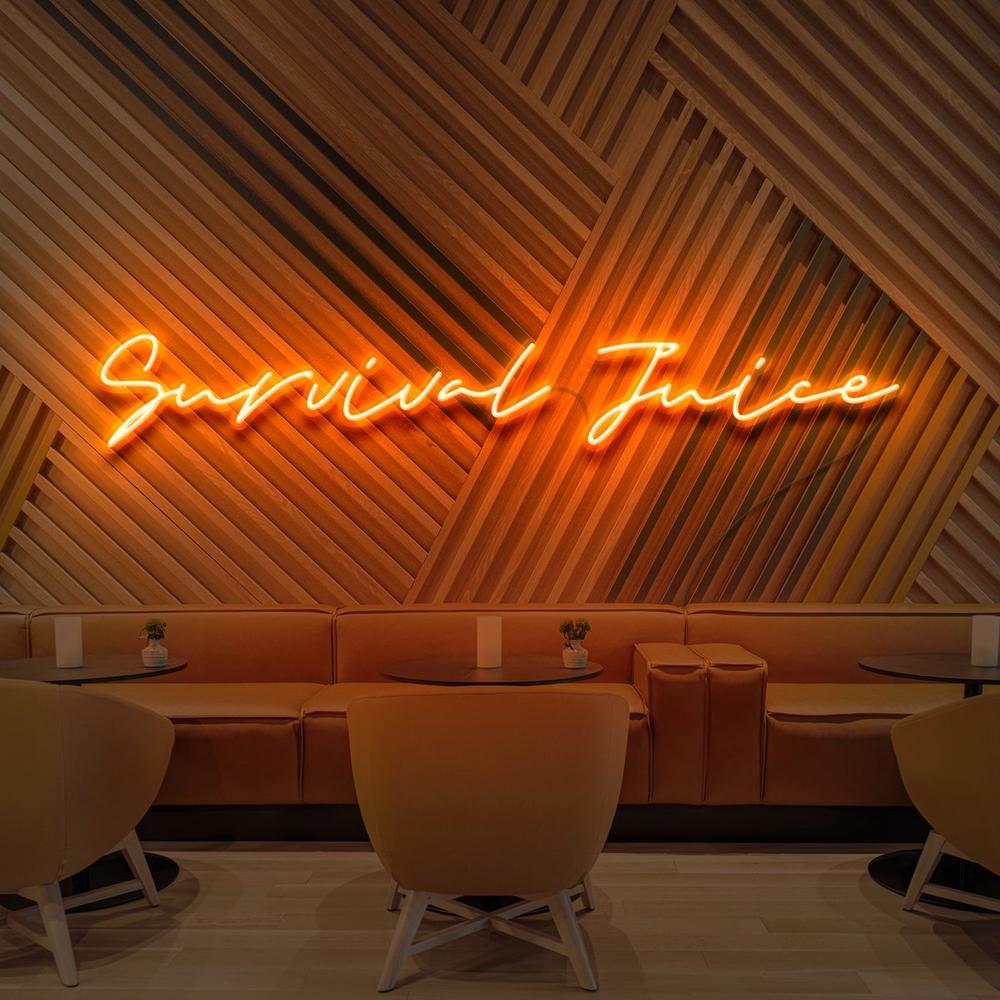 Survival Juice | LED Neon Sign