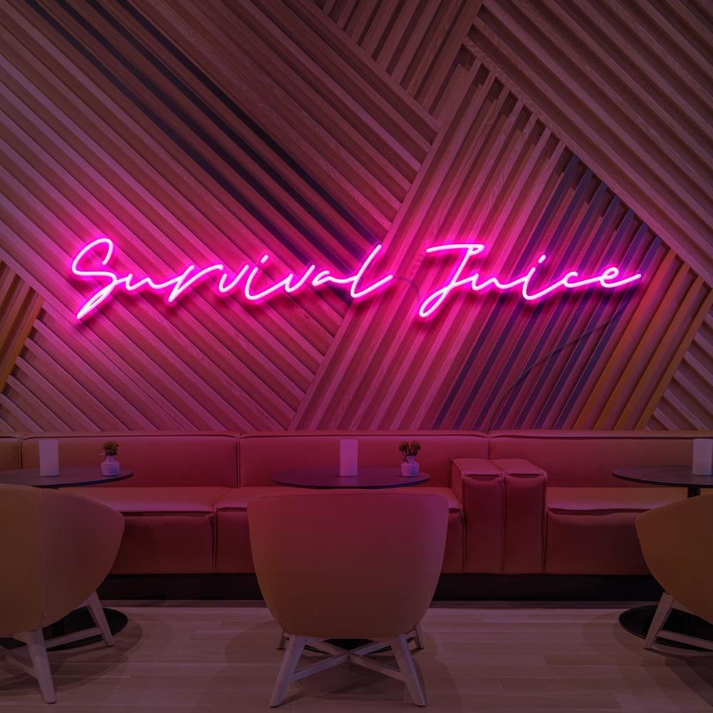 Survival Juice | LED Neon Sign
