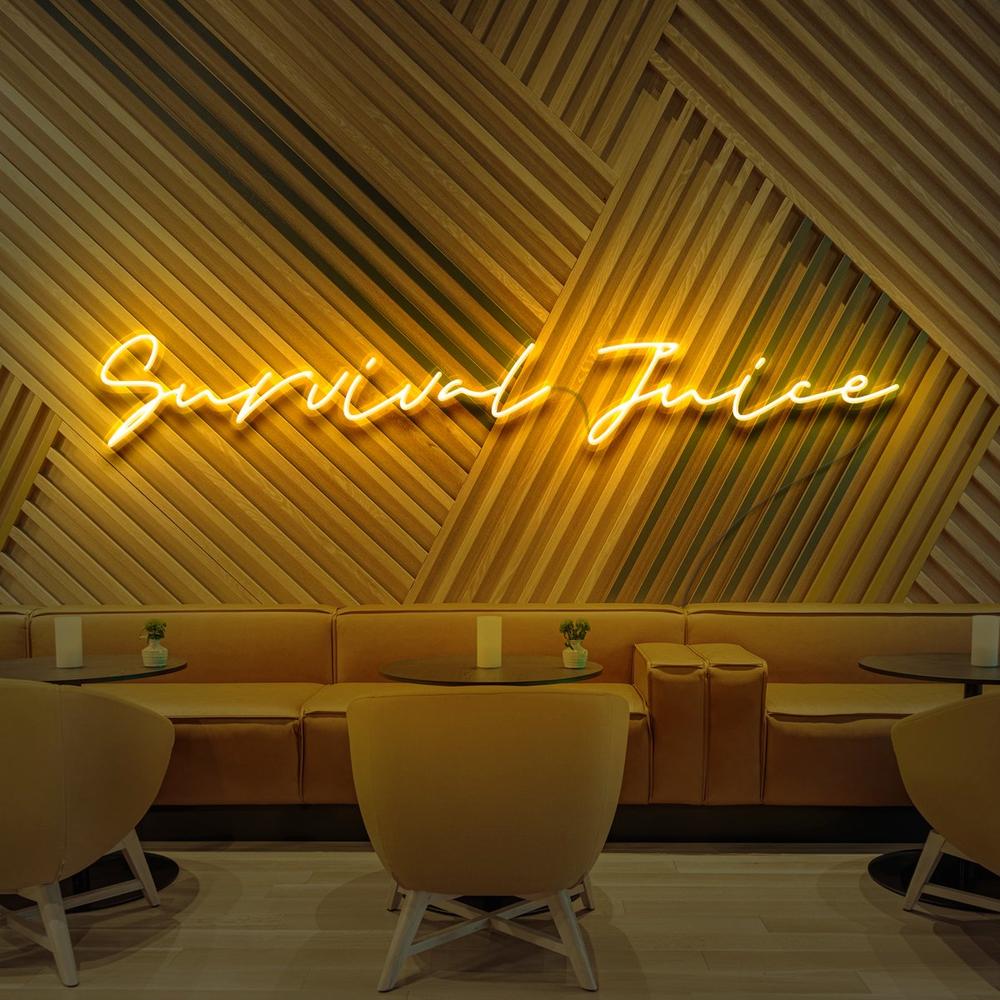 Survival Juice | LED Neon Sign