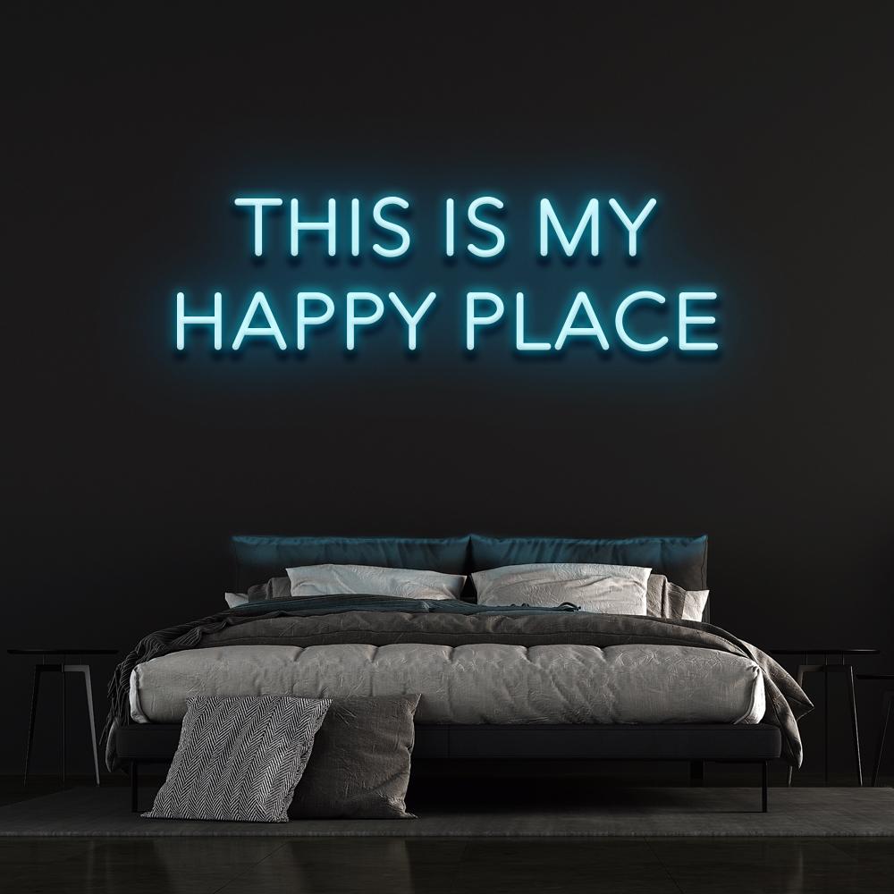 This Is My Happy Place | LED Neon Sign