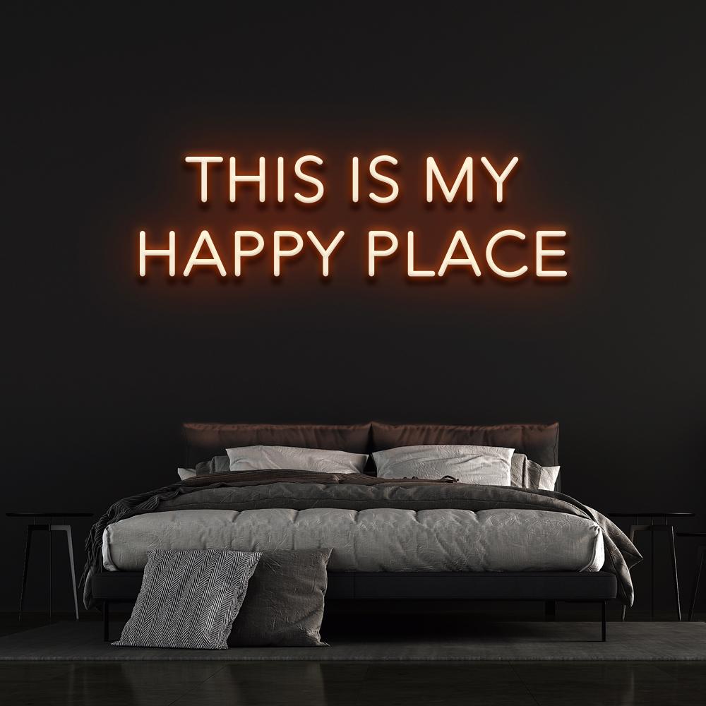 This Is My Happy Place | LED Neon Sign