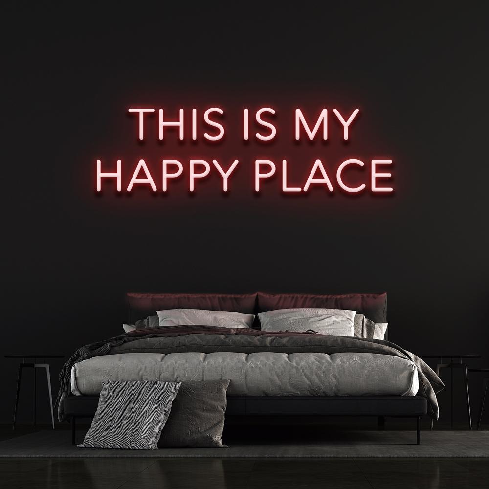 This Is My Happy Place | LED Neon Sign