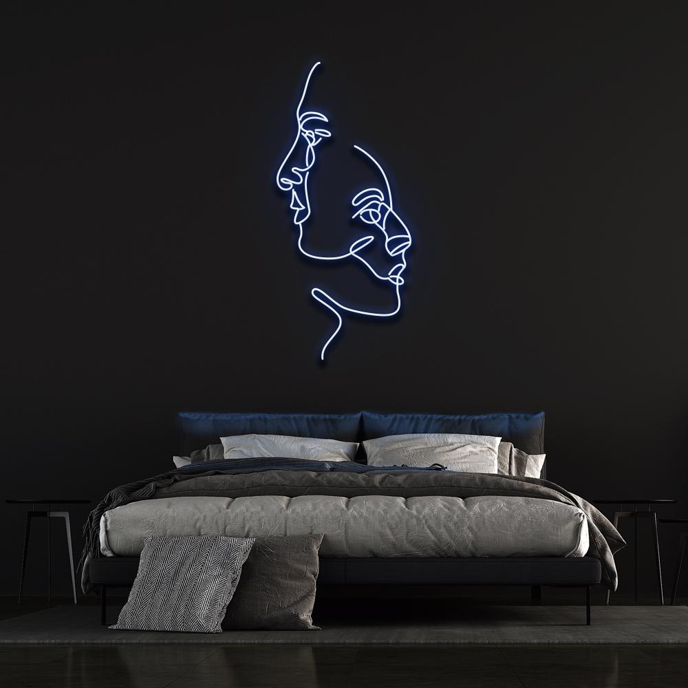 Two Faces | LED Neon Sign