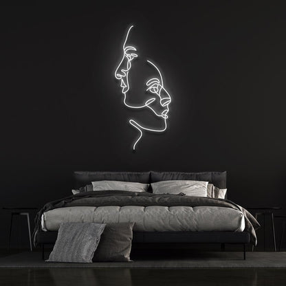 Two Faces | LED Neon Sign