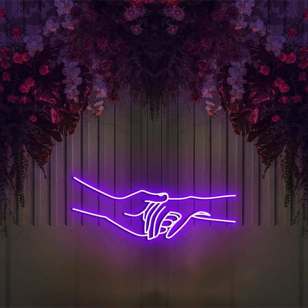 Holding hands | LED Neon Sign