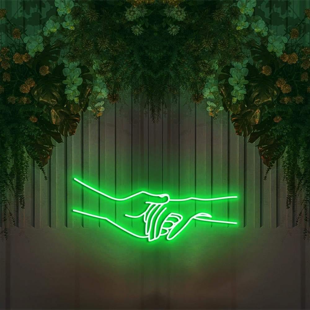 Holding hands | LED Neon Sign